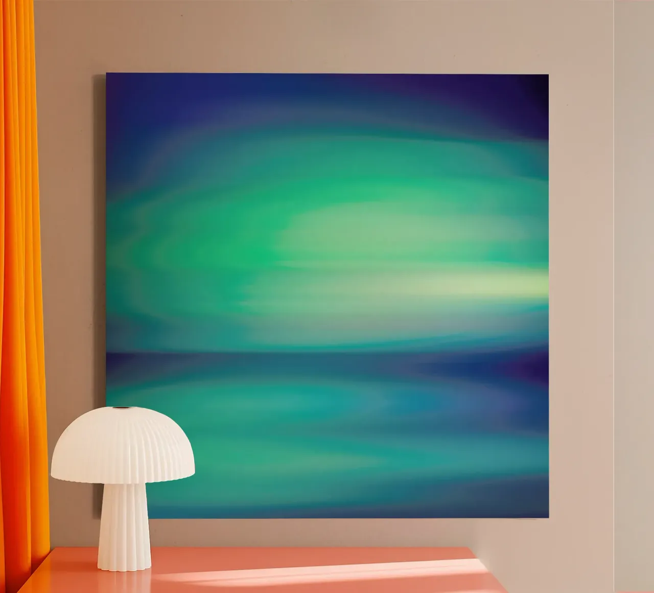 Horizon Hues canvas by JaySan Studio