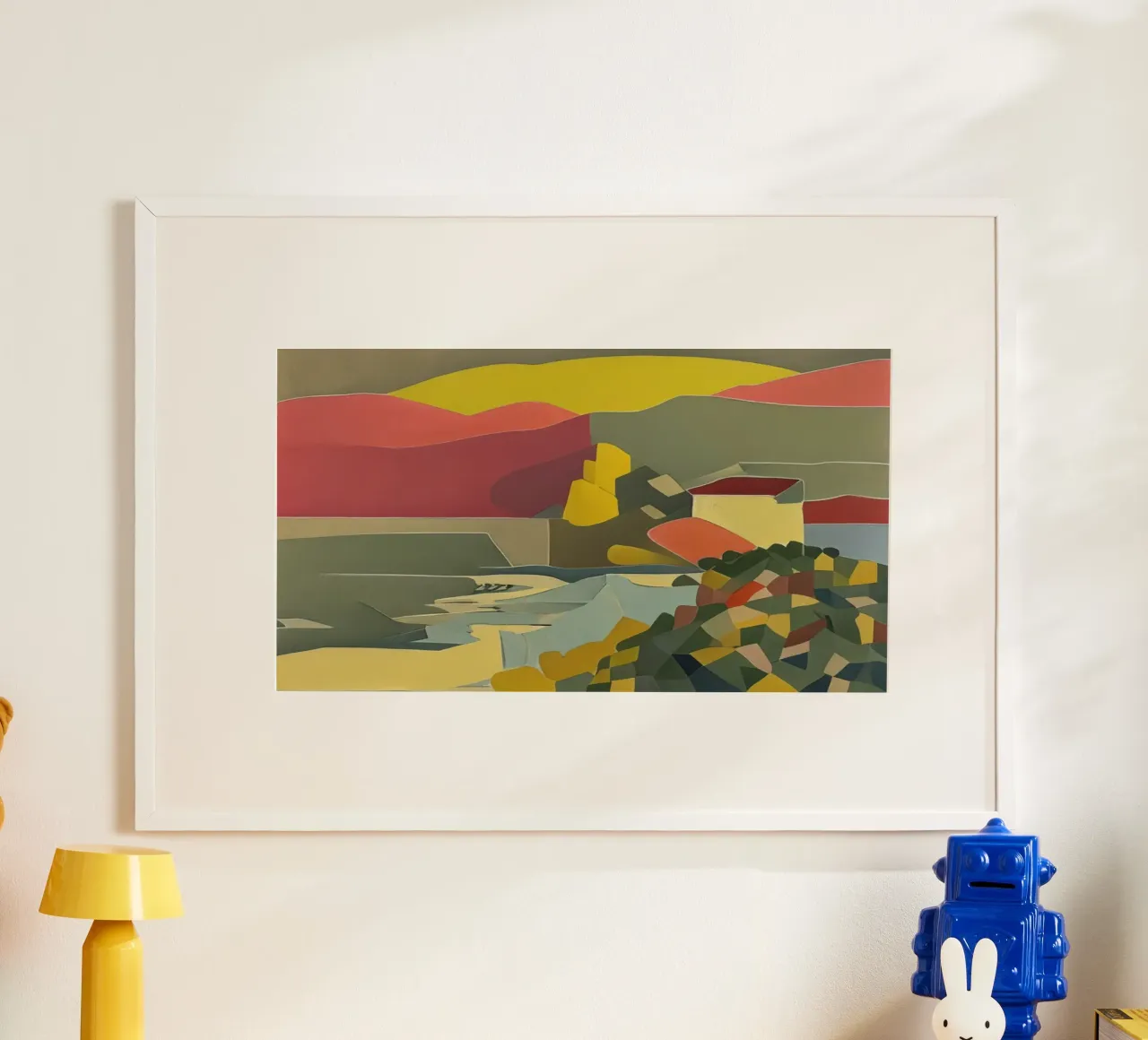 Excursion_landscape_11 poster by Abstract Art by LK