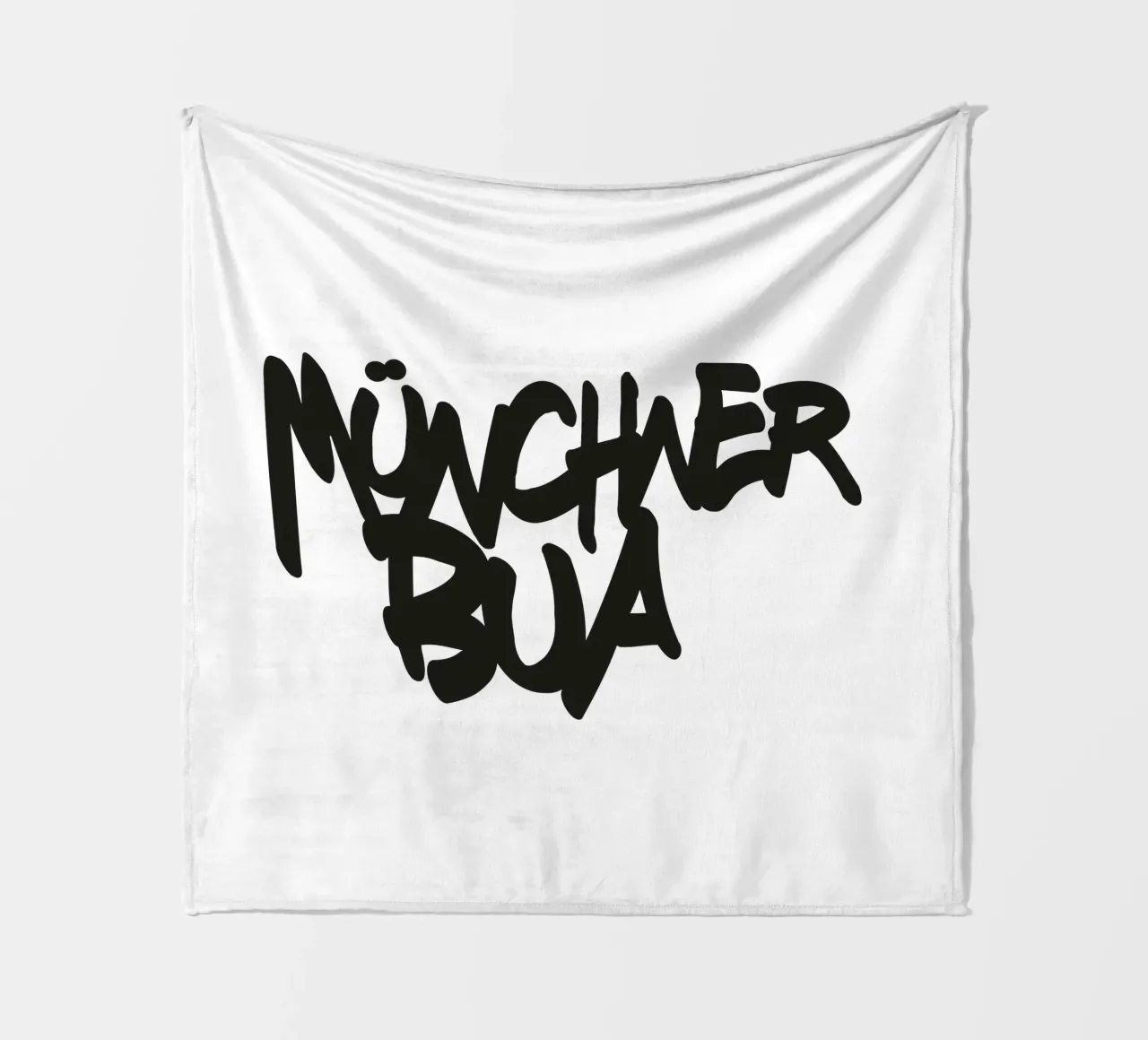 Münchner Bua coperta in pile da Flo Klein