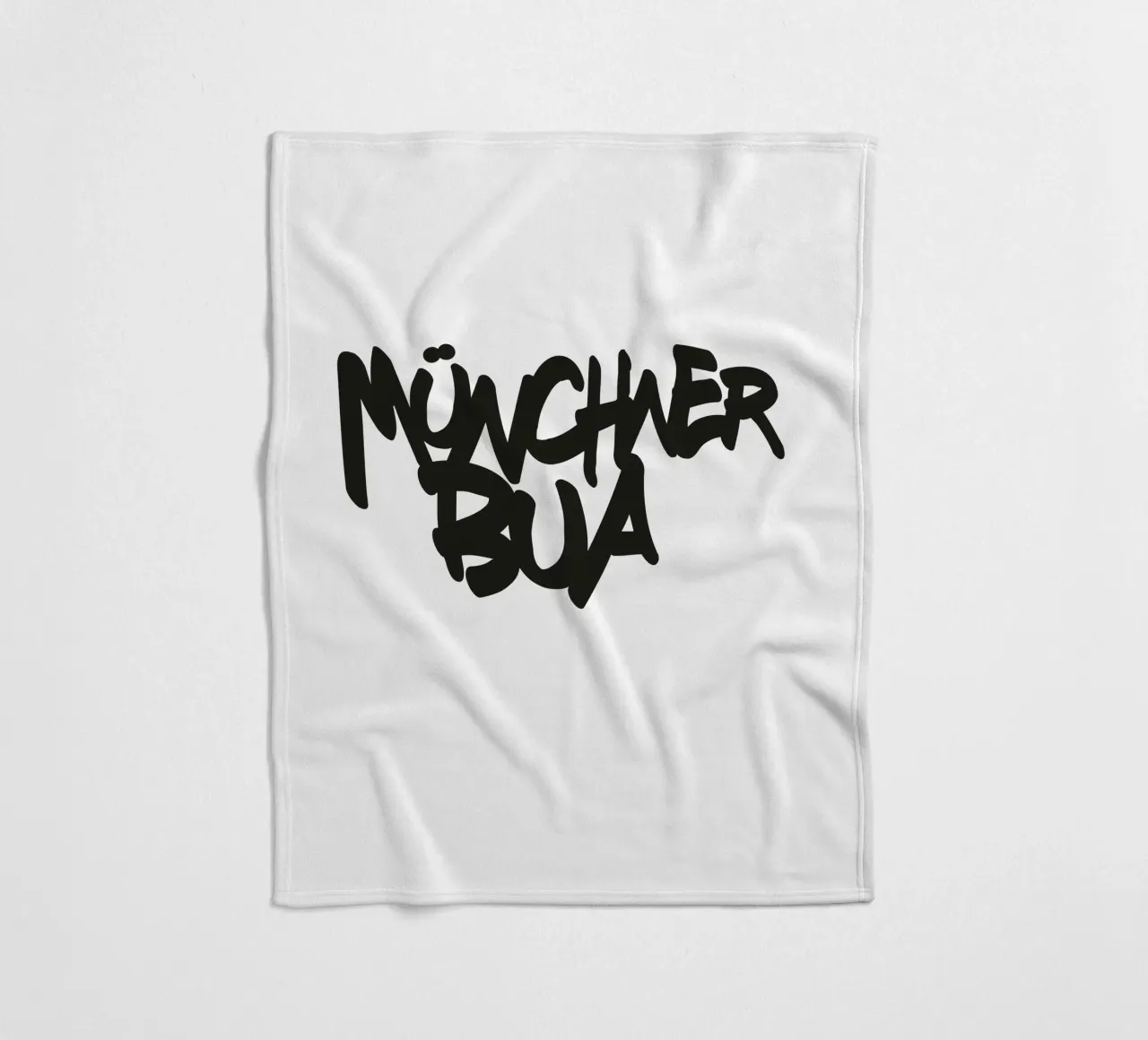 Münchner Bua coperta in pile da Flo Klein