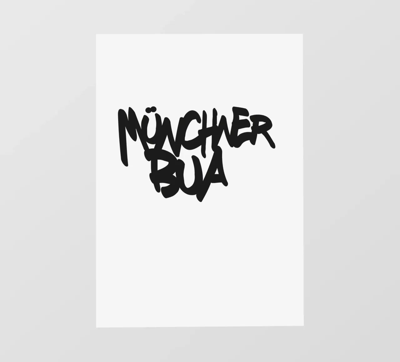 Münchner Bua telo in pvc da Flo Klein