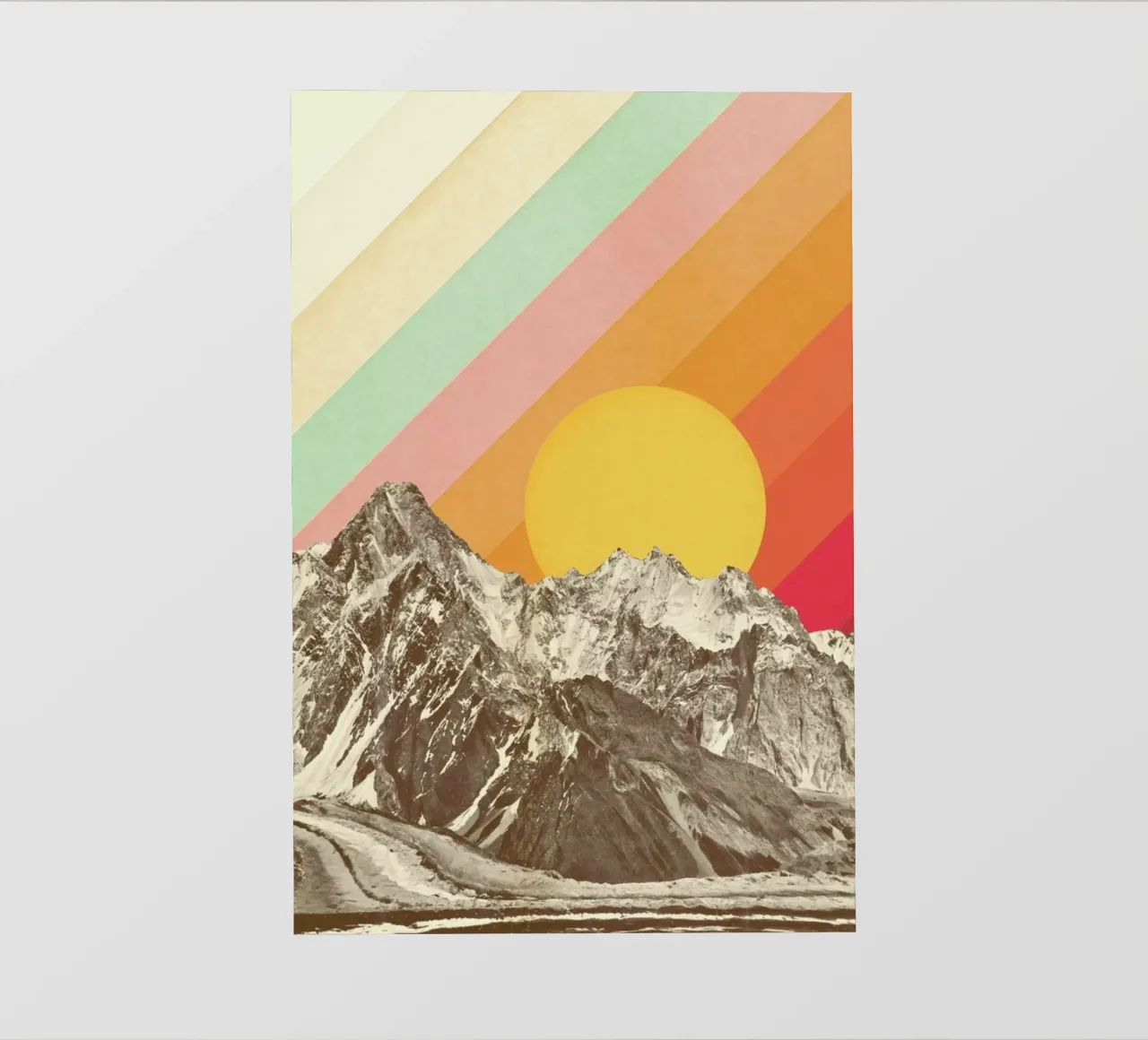 Mountainscape telo in pvc da Florent Bodart