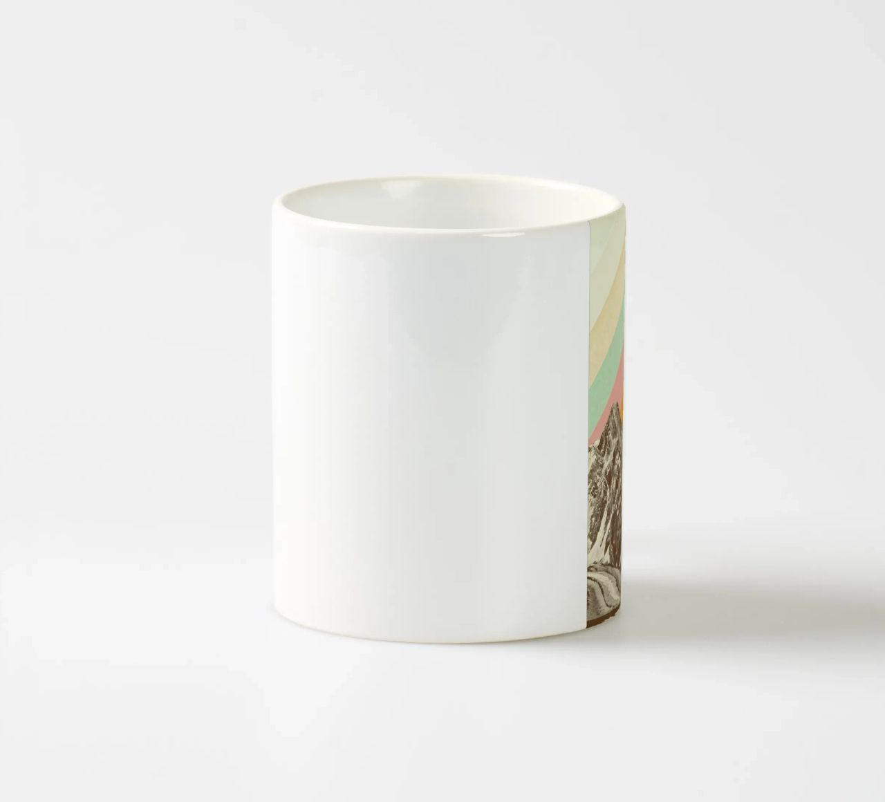 Mountainscape tazza in ceramica da Florent Bodart