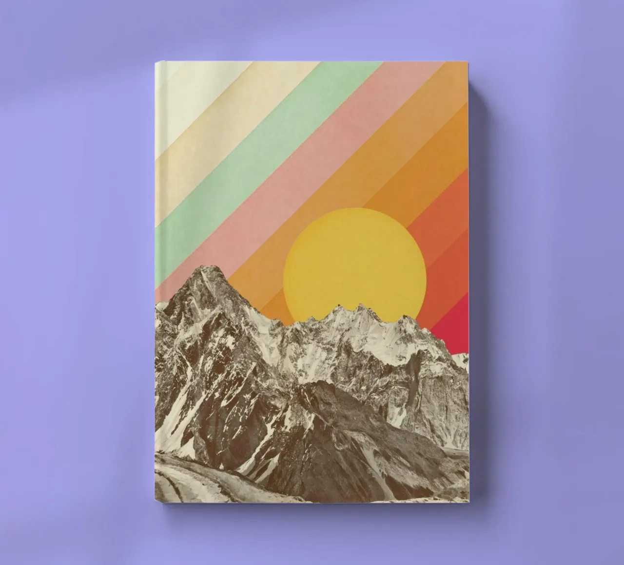 Mountainscape notebook by Florent Bodart