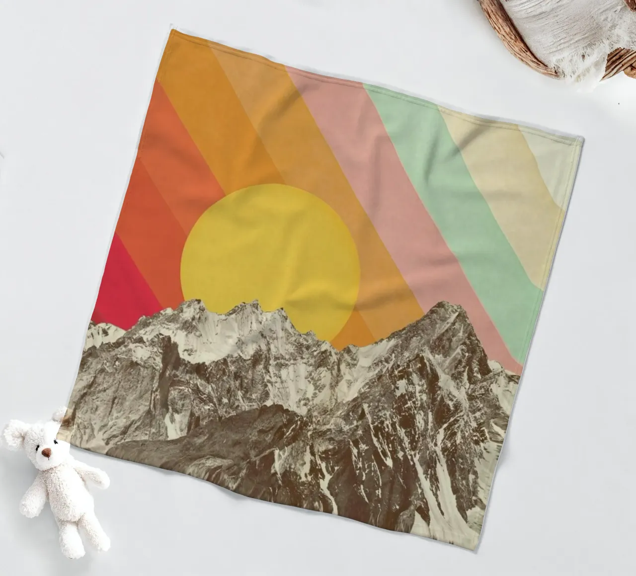 Mountainscape coperta in pile da Florent Bodart