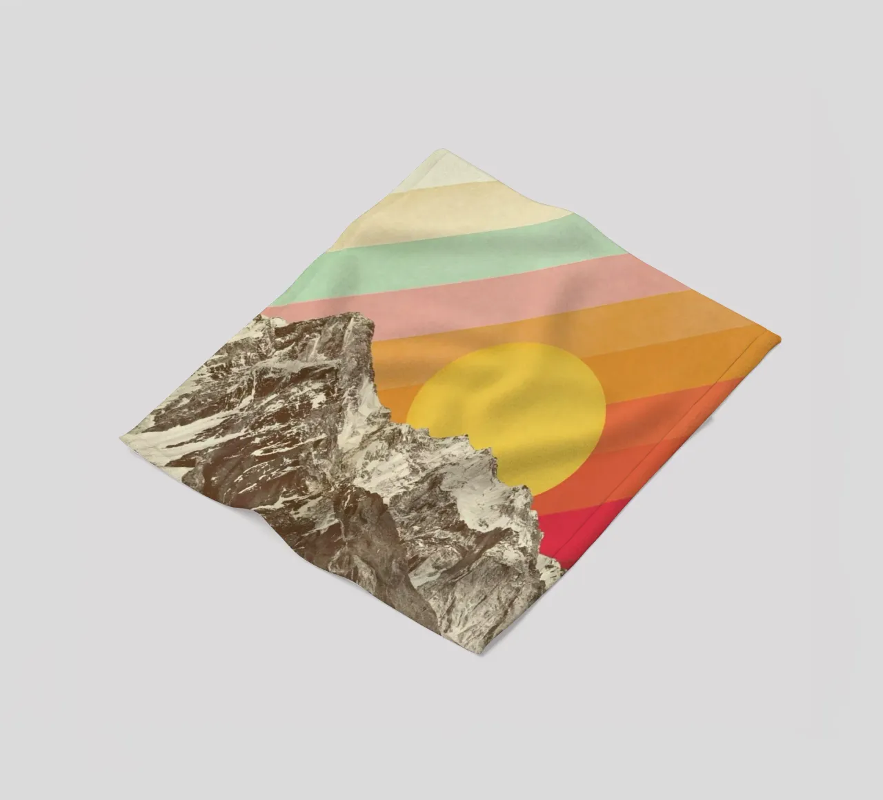 Mountainscape coperta in pile da Florent Bodart