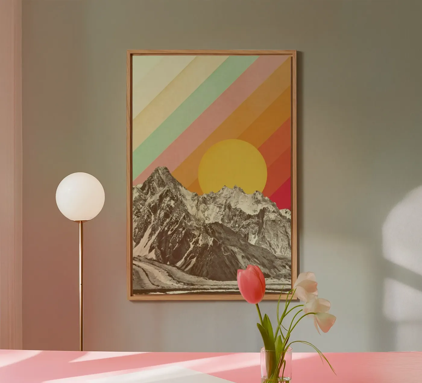 Mountainscape pannello forex da Florent Bodart