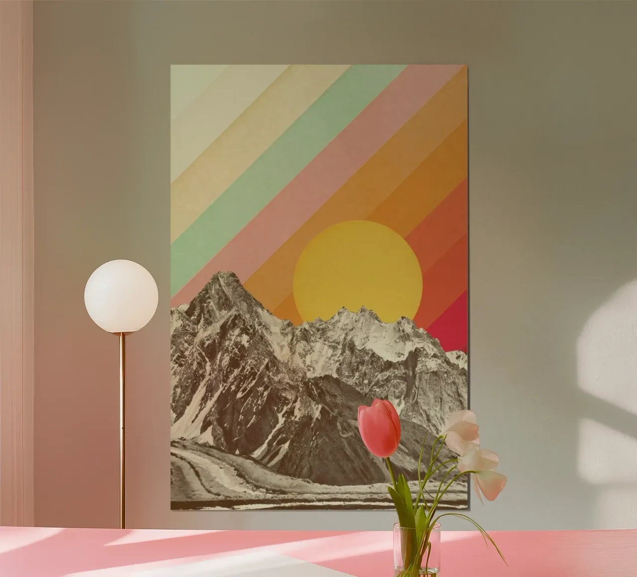 Mountainscape carta hahnemühle da Florent Bodart