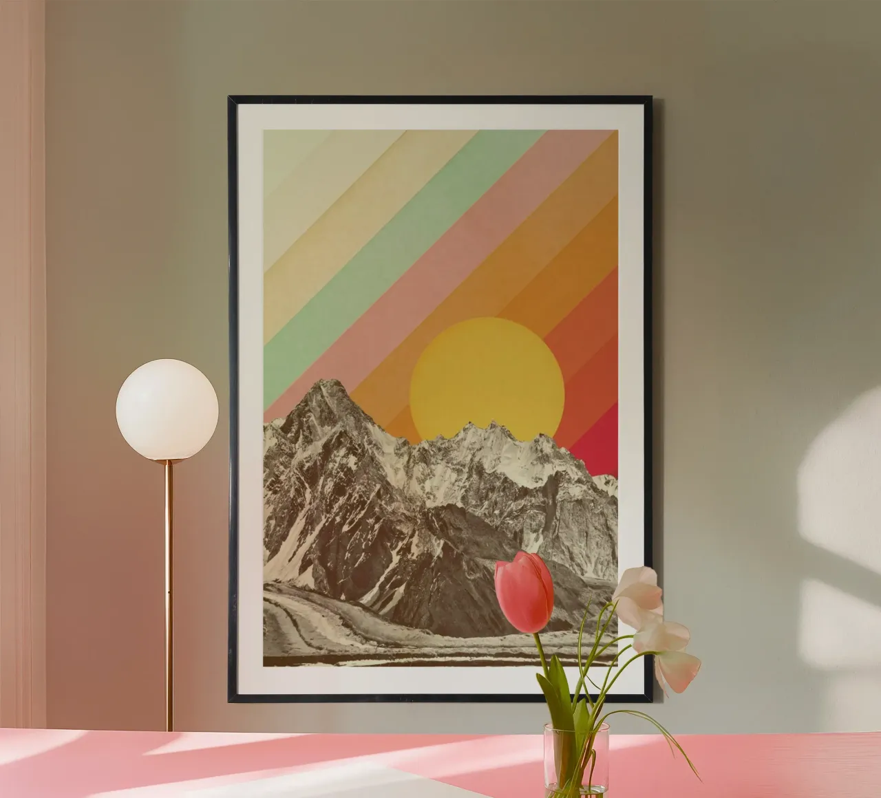 Mountainscape carta hahnemühle da Florent Bodart