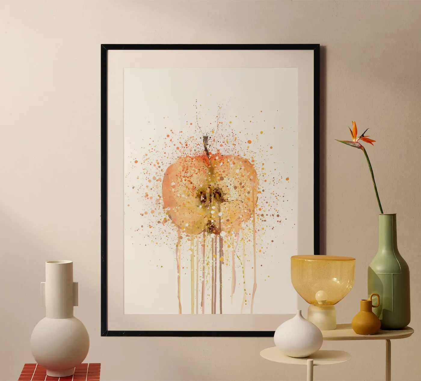 Apple Fruit poster by Mimi