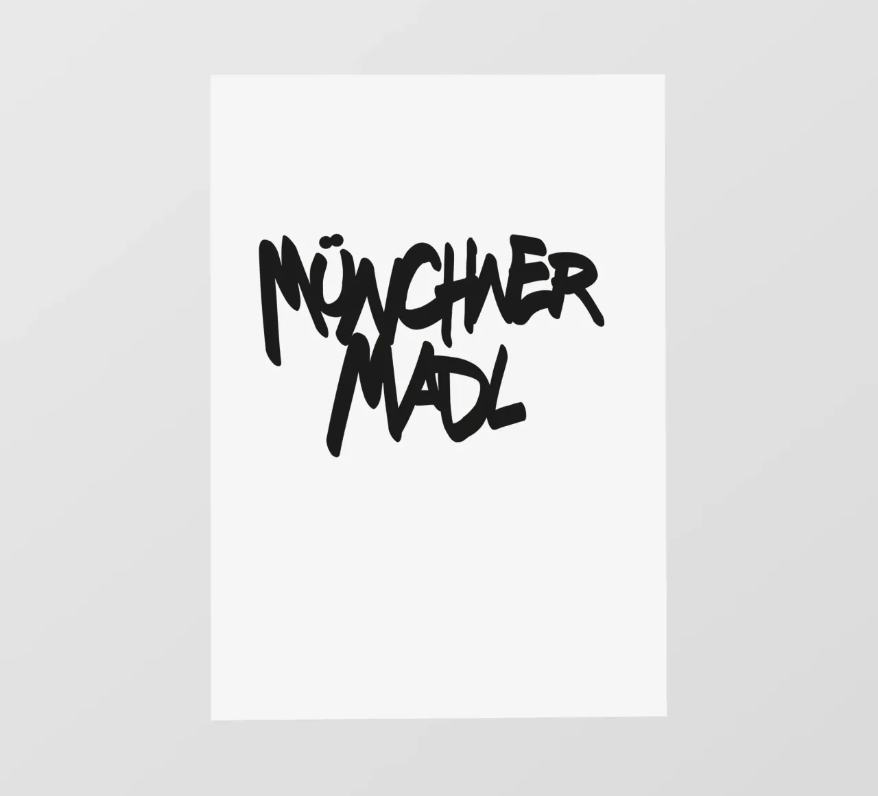 Münchner Madl telo in pvc da Flo Klein