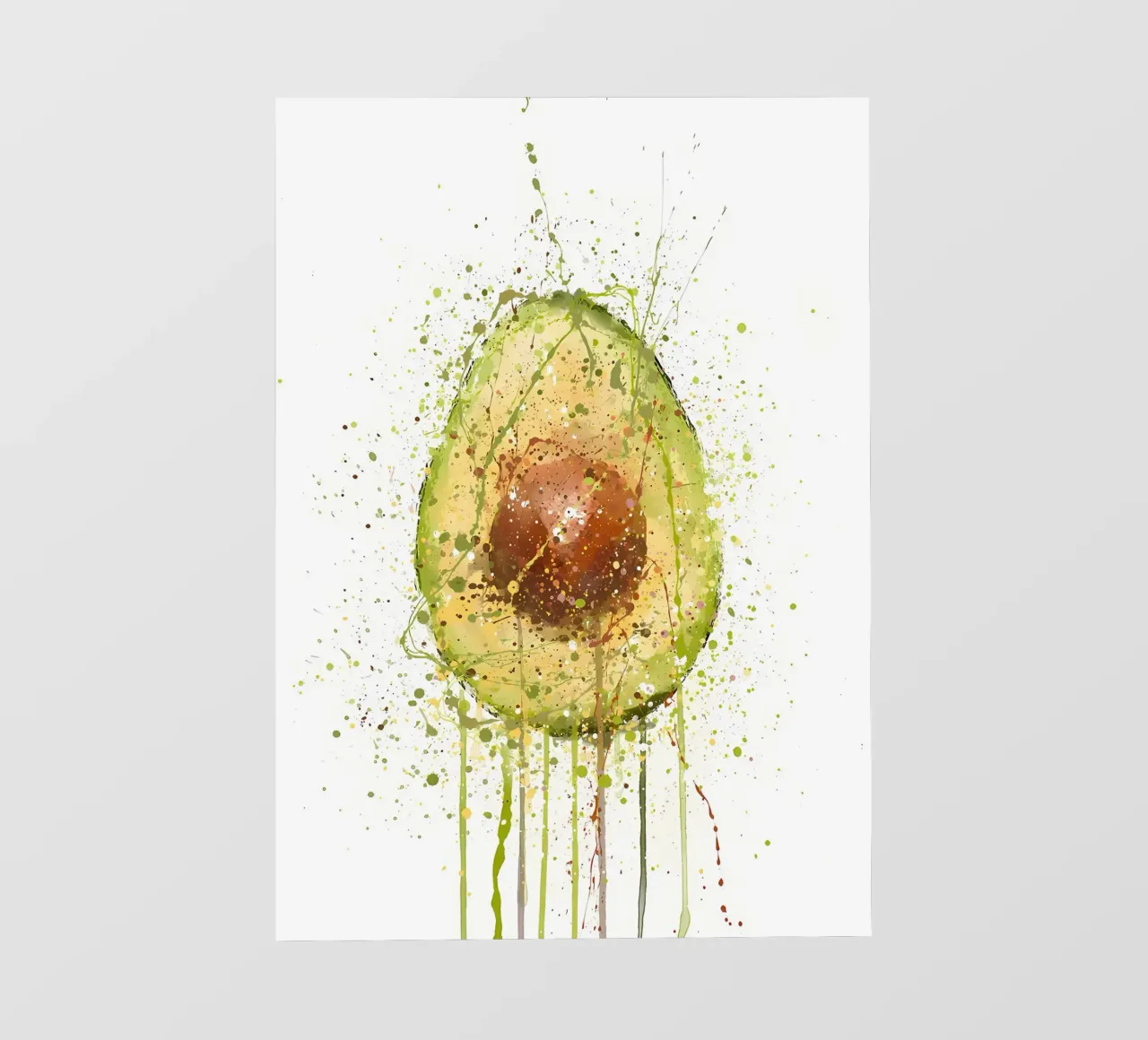 Avocado Vegetale pellicola backlit da Mimi