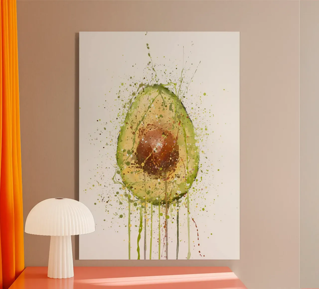 Avocado Vegetale plexiglass da Mimi