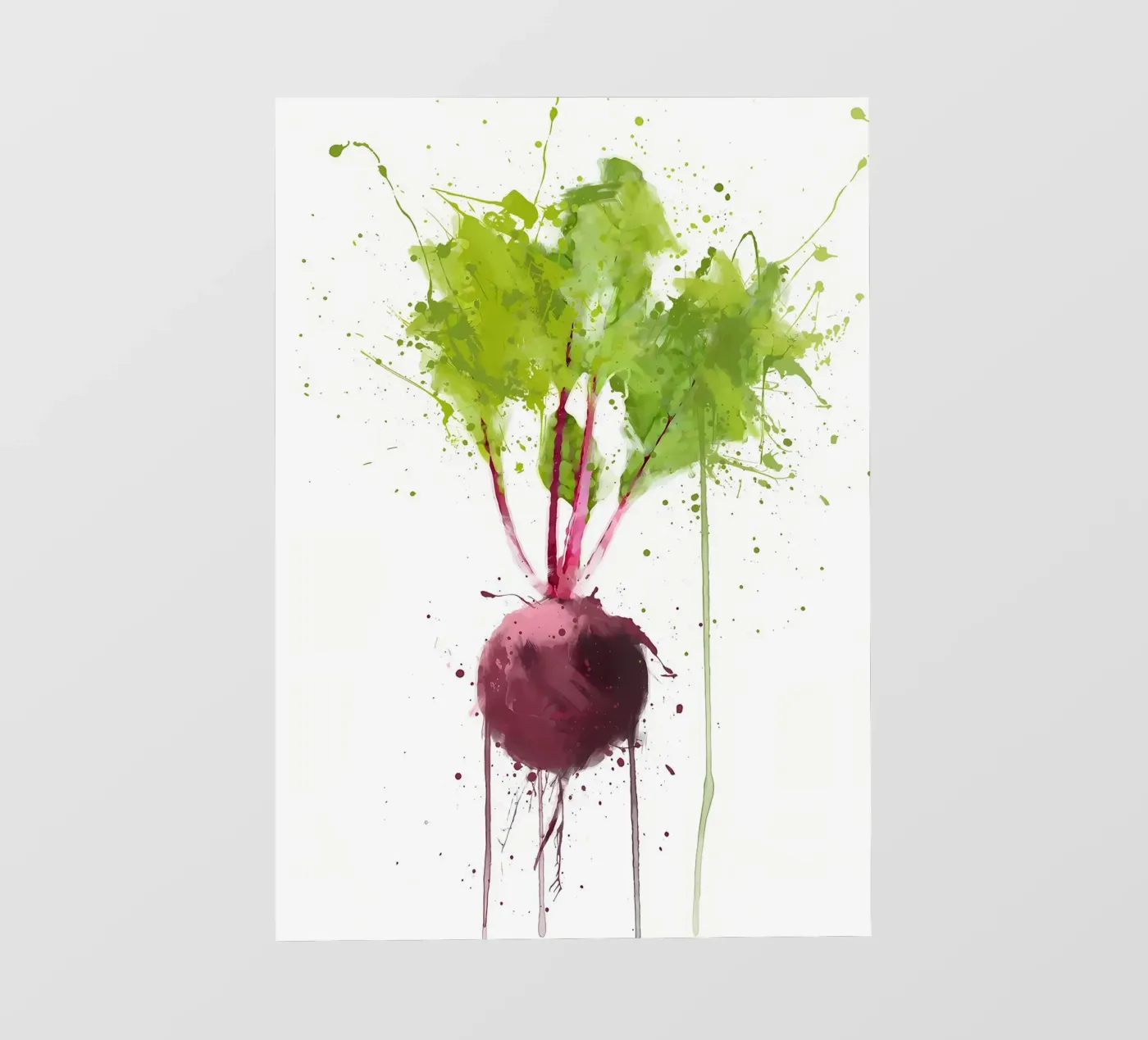 Beetroot backlit film by Mimi