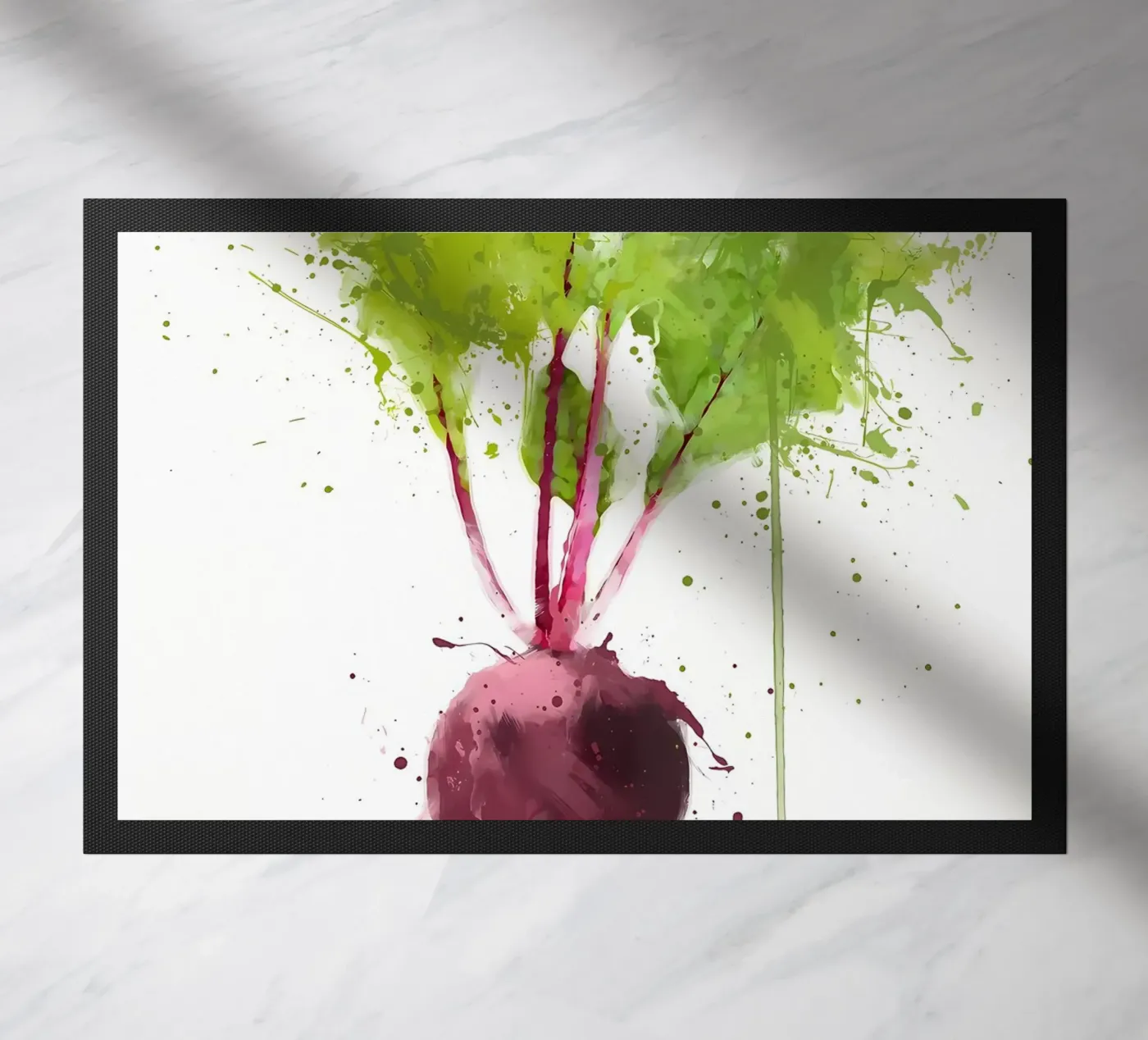 Rote Bete Fußmatte von Mimi