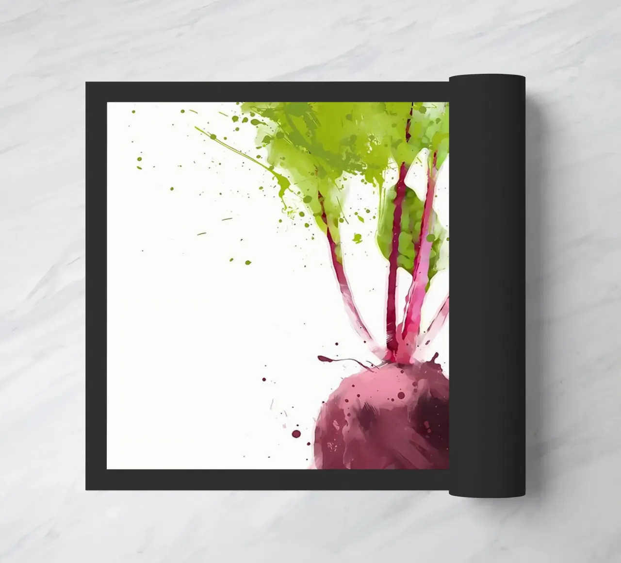 Beetroot deurmat van Mimi