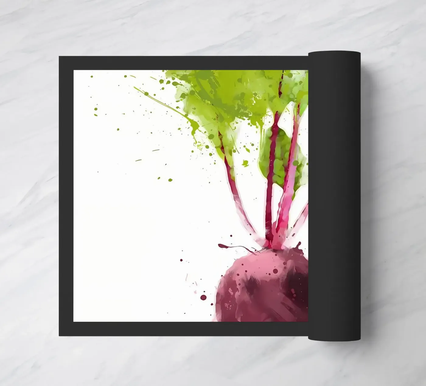 Beetroot deurmat van Mimi