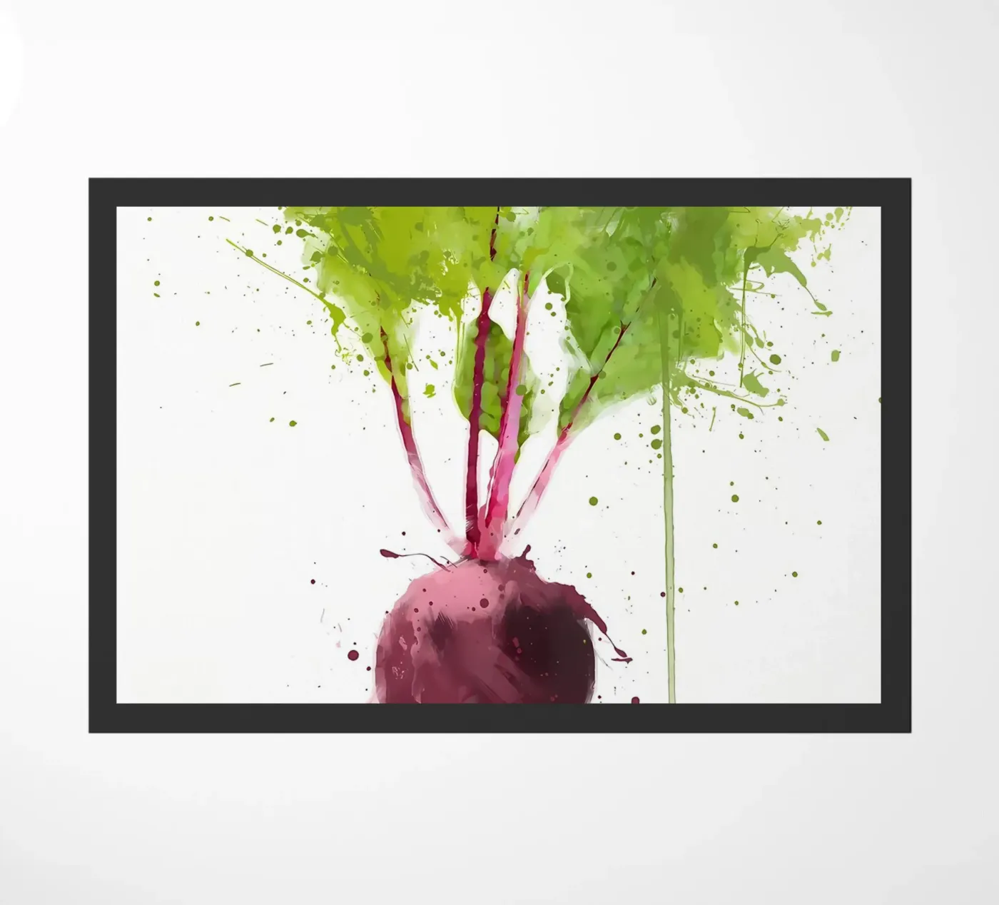 Rote Bete Fußmatte von Mimi