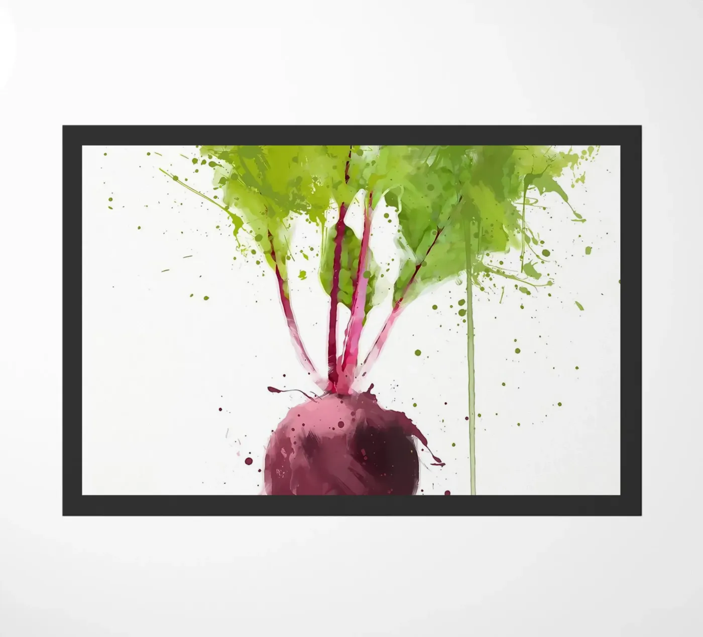 Beetroot deurmat van Mimi