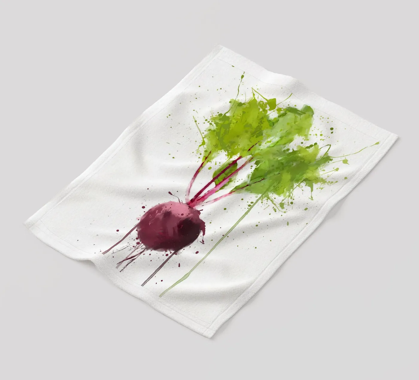 Beetroot fleecedeken van Mimi