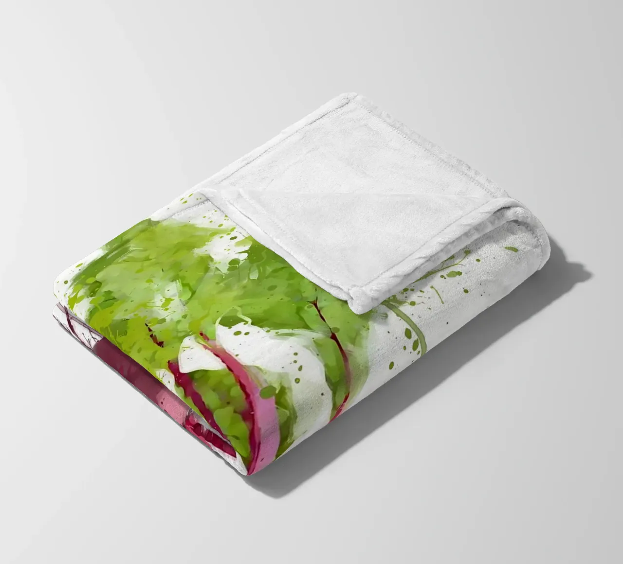 Beetroot fleecedeken van Mimi