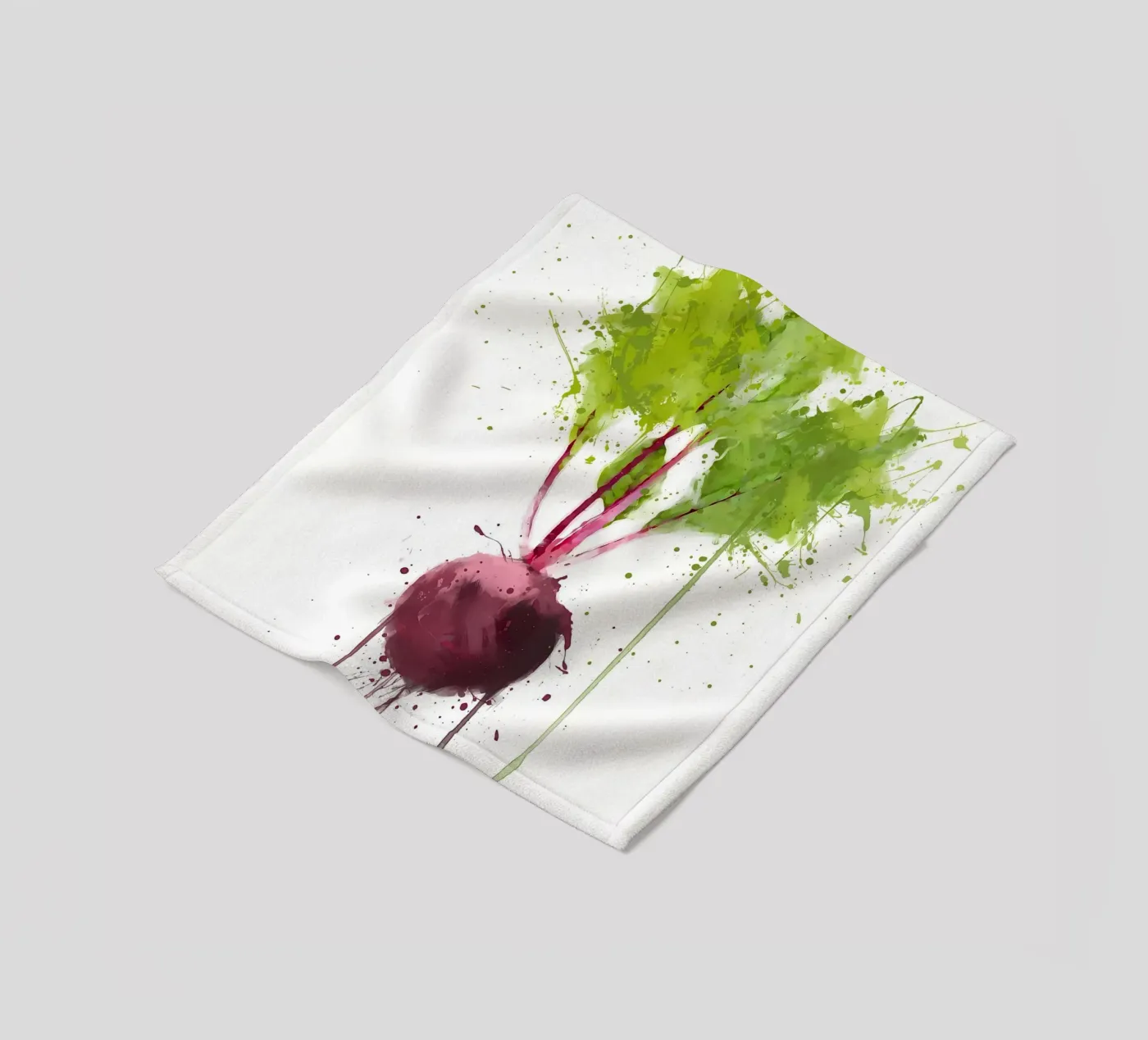 Beetroot fleecedeken van Mimi