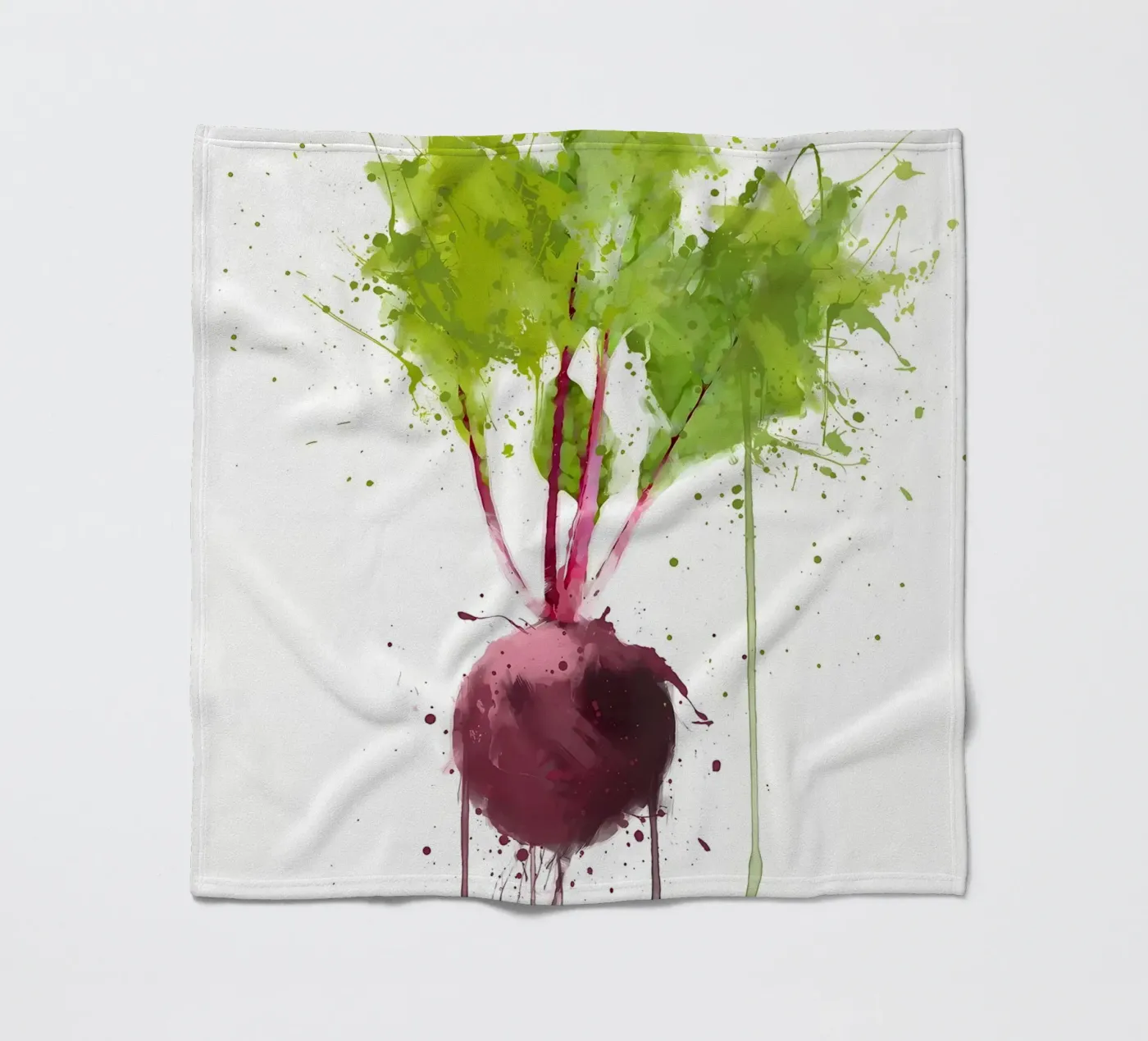 Beetroot fleecedeken van Mimi