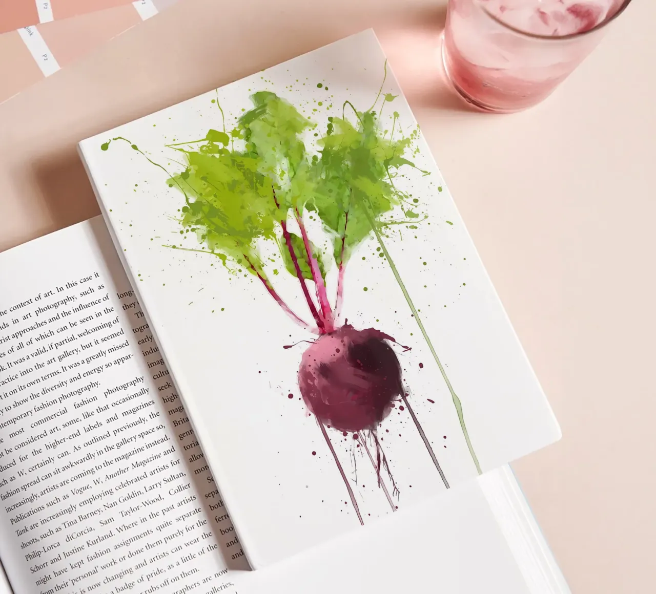 Beetroot notebook by Mimi