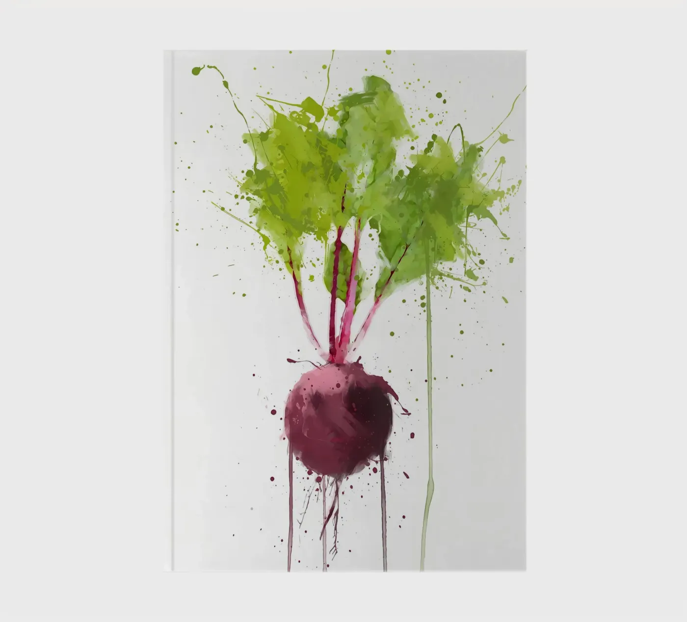 Beetroot notebook by Mimi