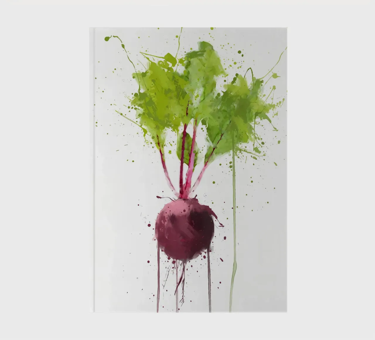 Beetroot notebook by Mimi