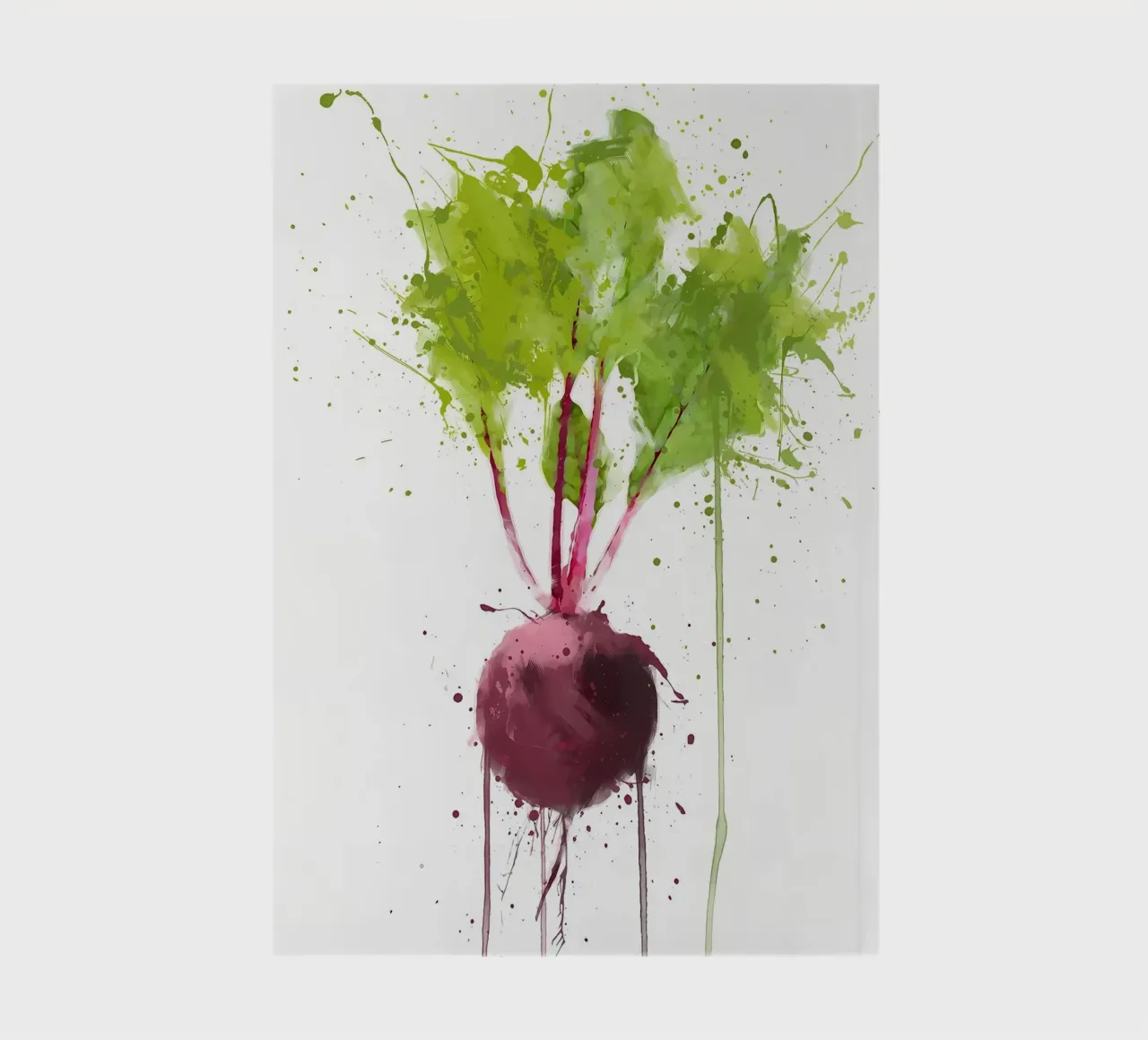 Beetroot notebook by Mimi