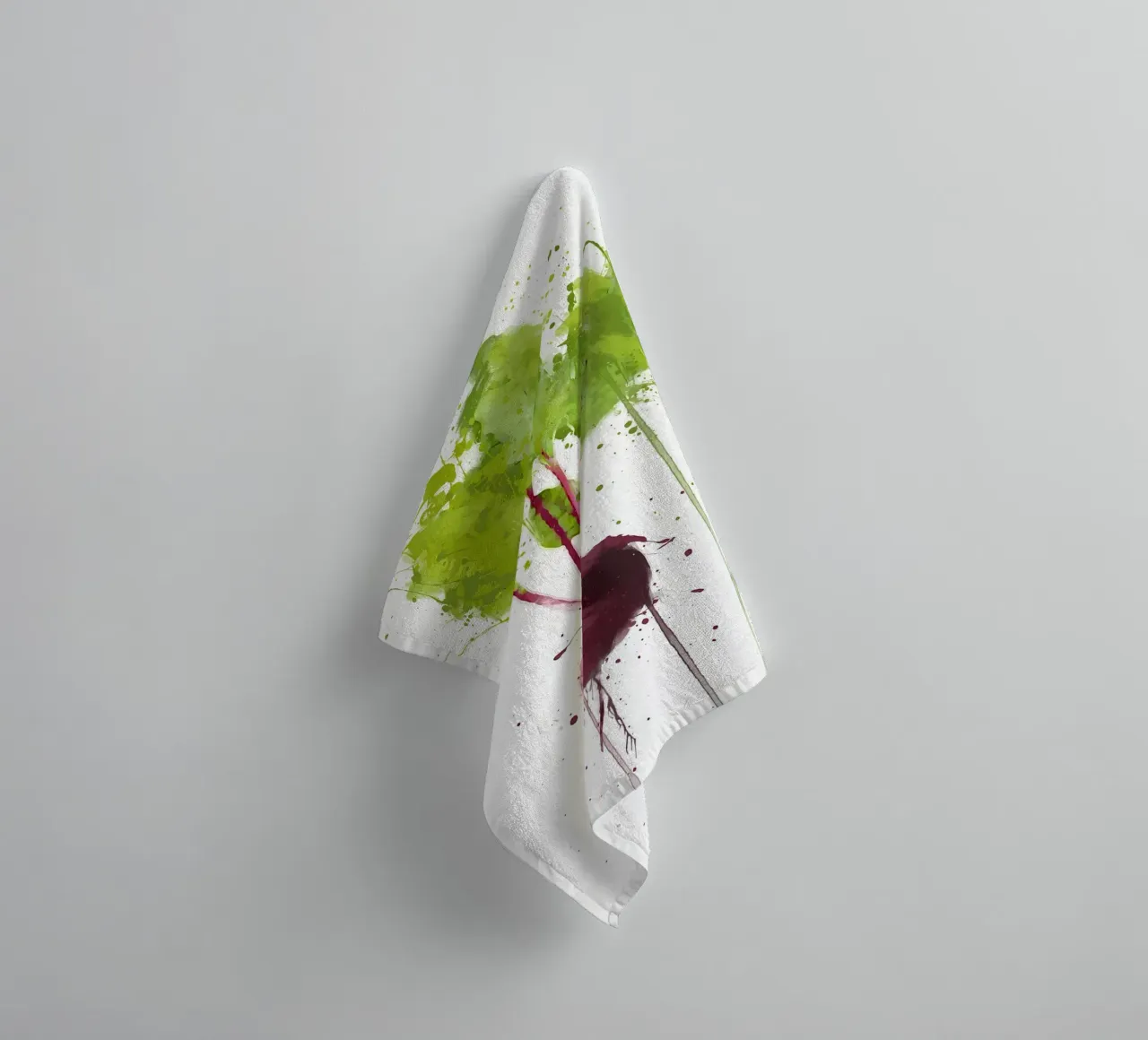 Barbabietola asciugamano da bagno da Mimi