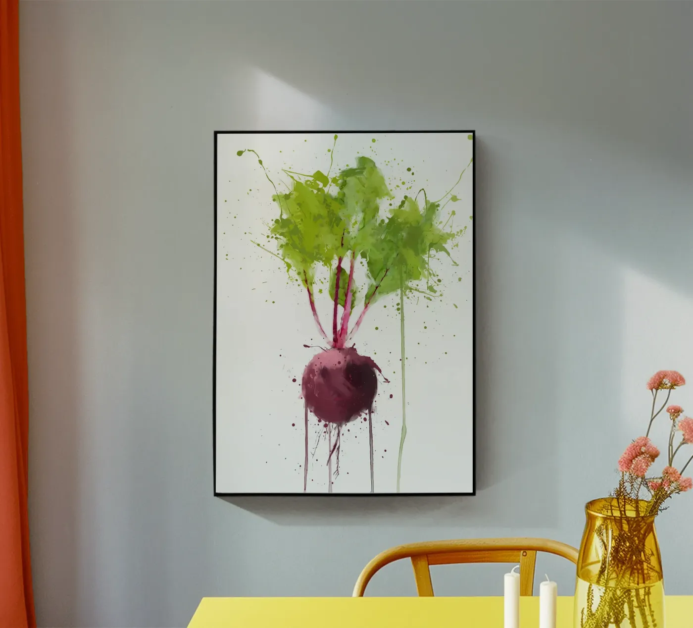 Beetroot acryl van Mimi