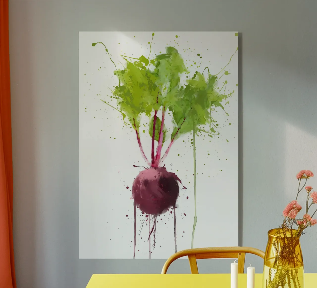 Beetroot acryl van Mimi