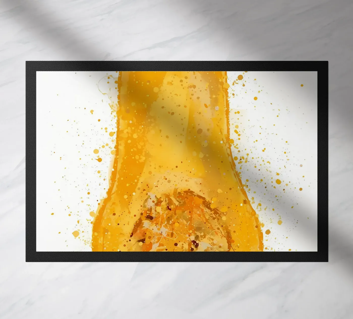 Pompoen deurmat van Mimi