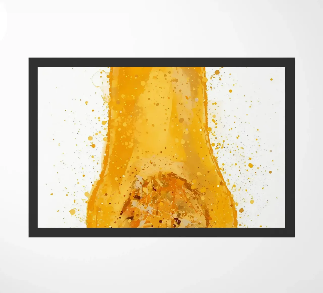 Pompoen deurmat van Mimi