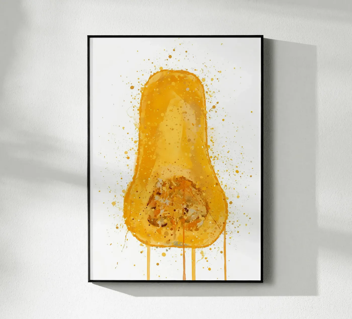 Pompoen acryl van Mimi