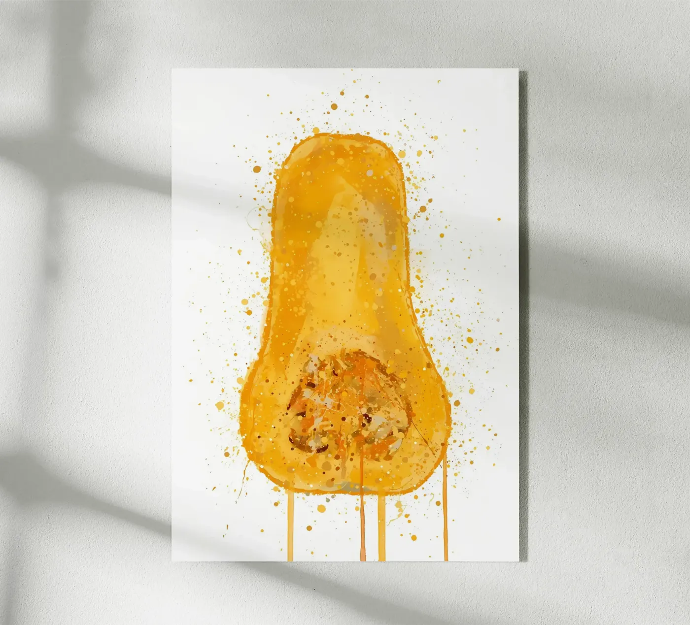 Pompoen acryl van Mimi