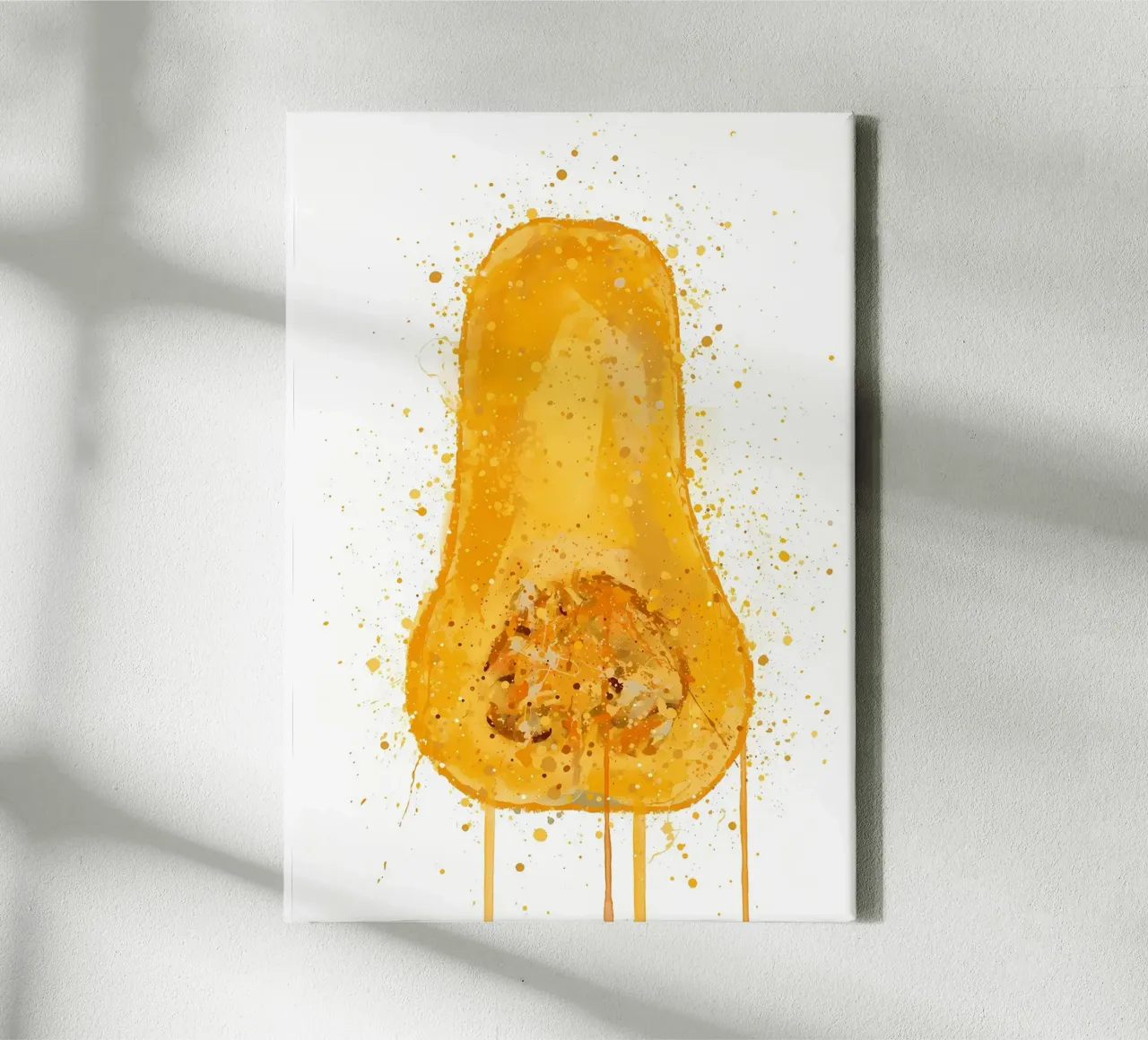 Zucca Butternut tela con Cornice a cassetta da Mimi