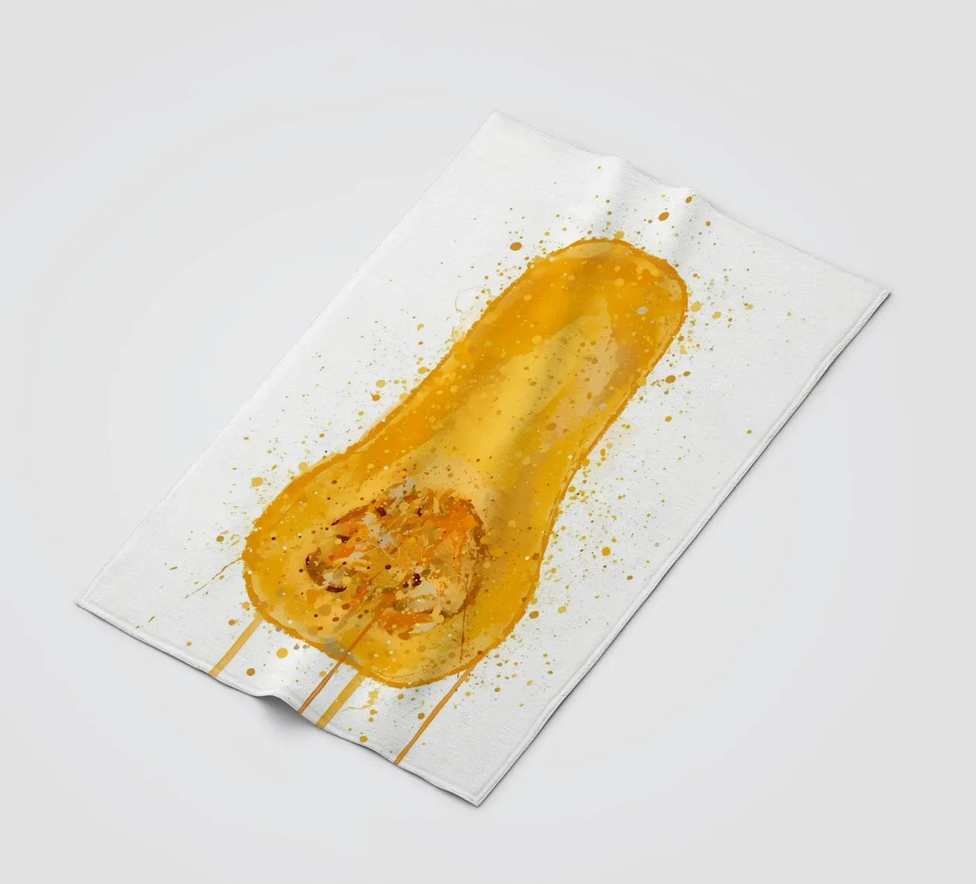 Butternut squash fleecedeken van Mimi