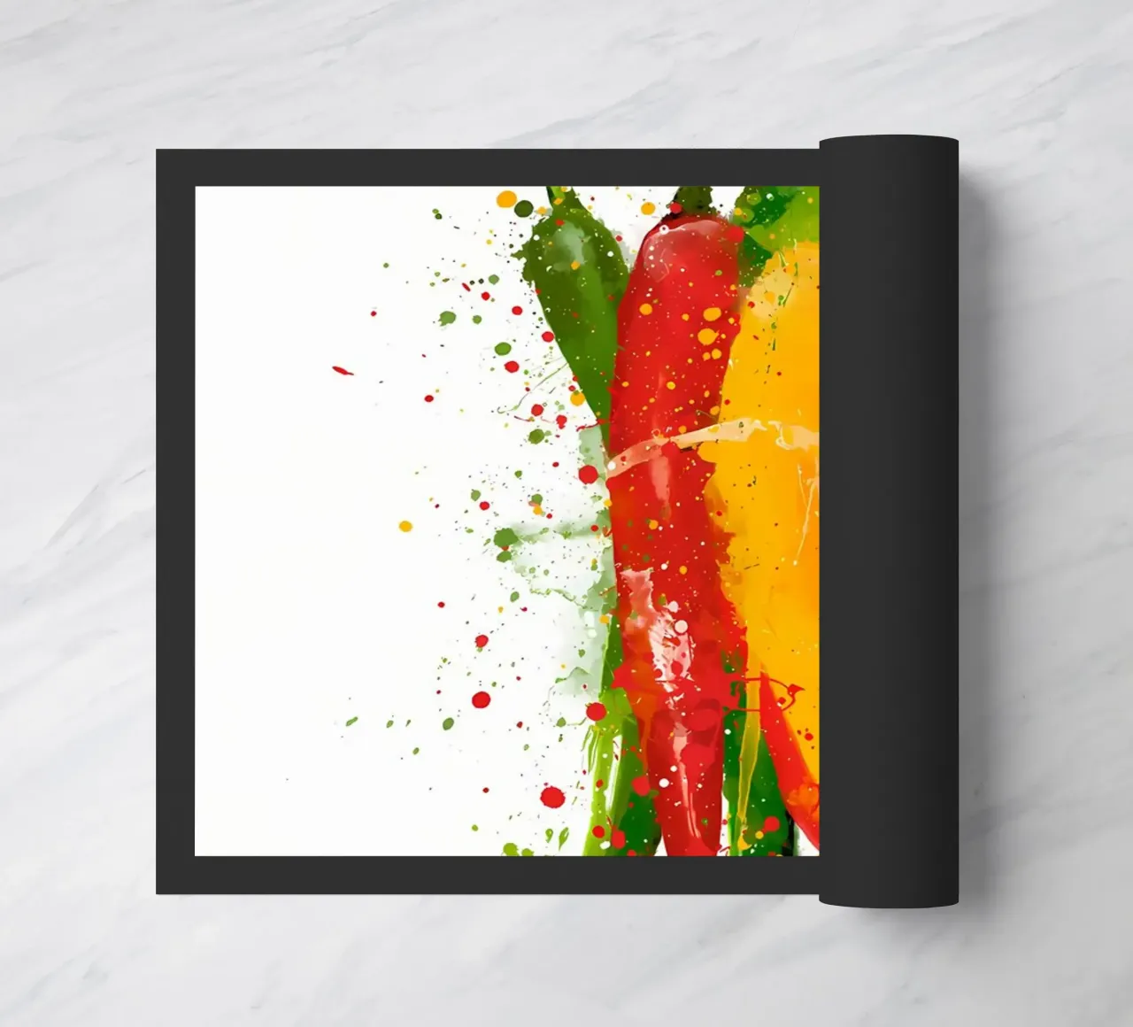 Chilli Bunch doormat by Mimi