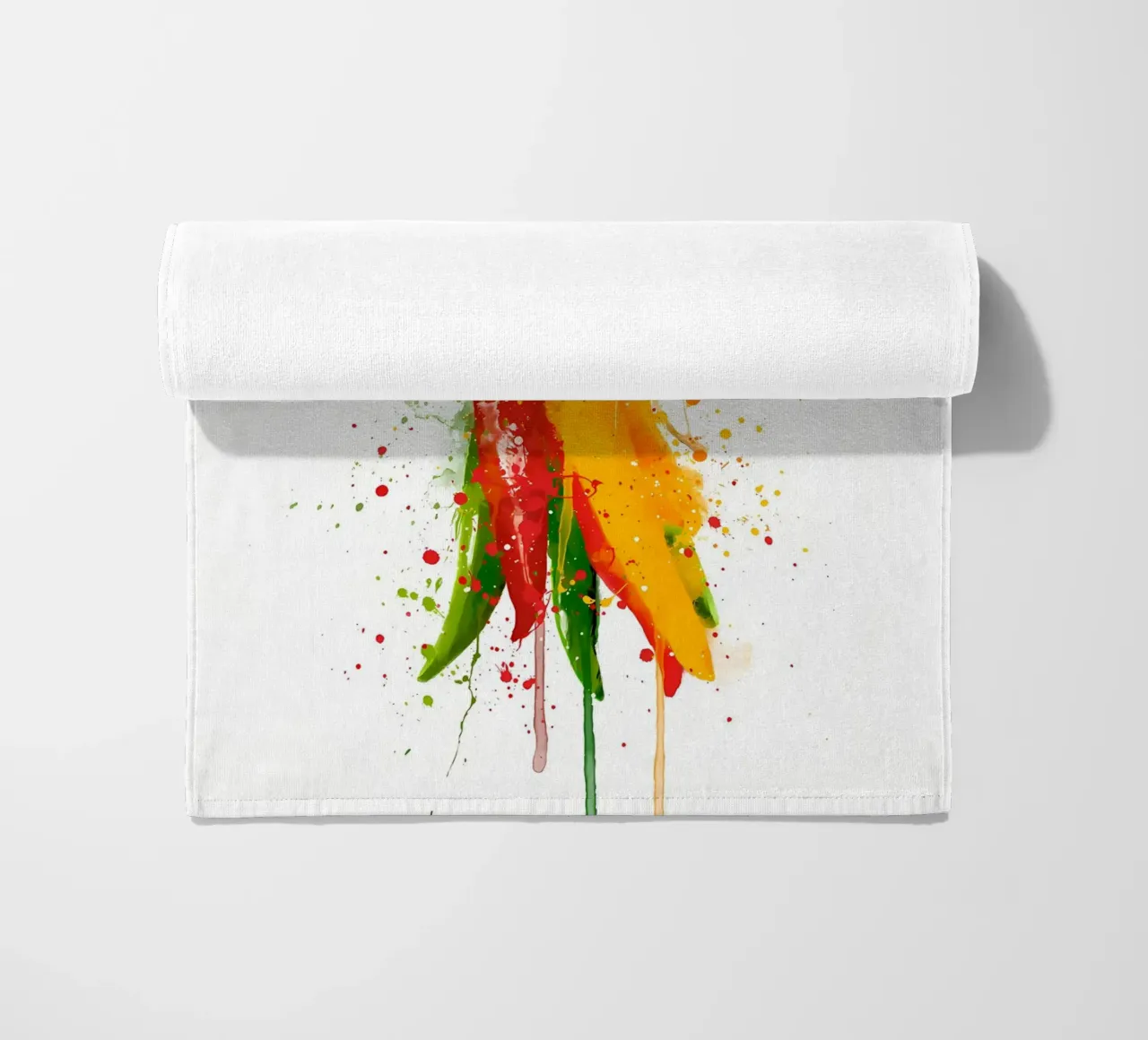 Mucchio di peperoncini telo mare da Mimi