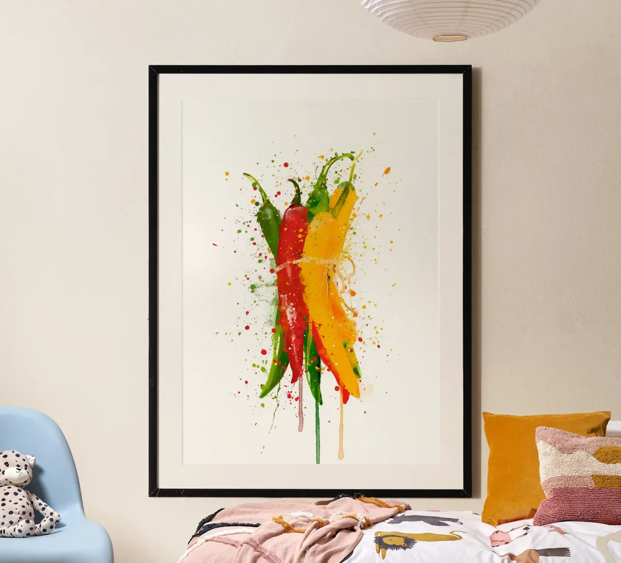 Chilli Bunch poster by Mimi