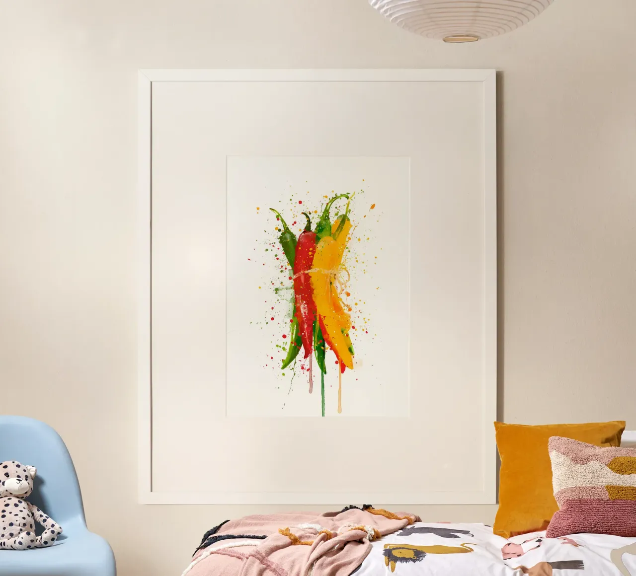 Chilli Bunch poster by Mimi