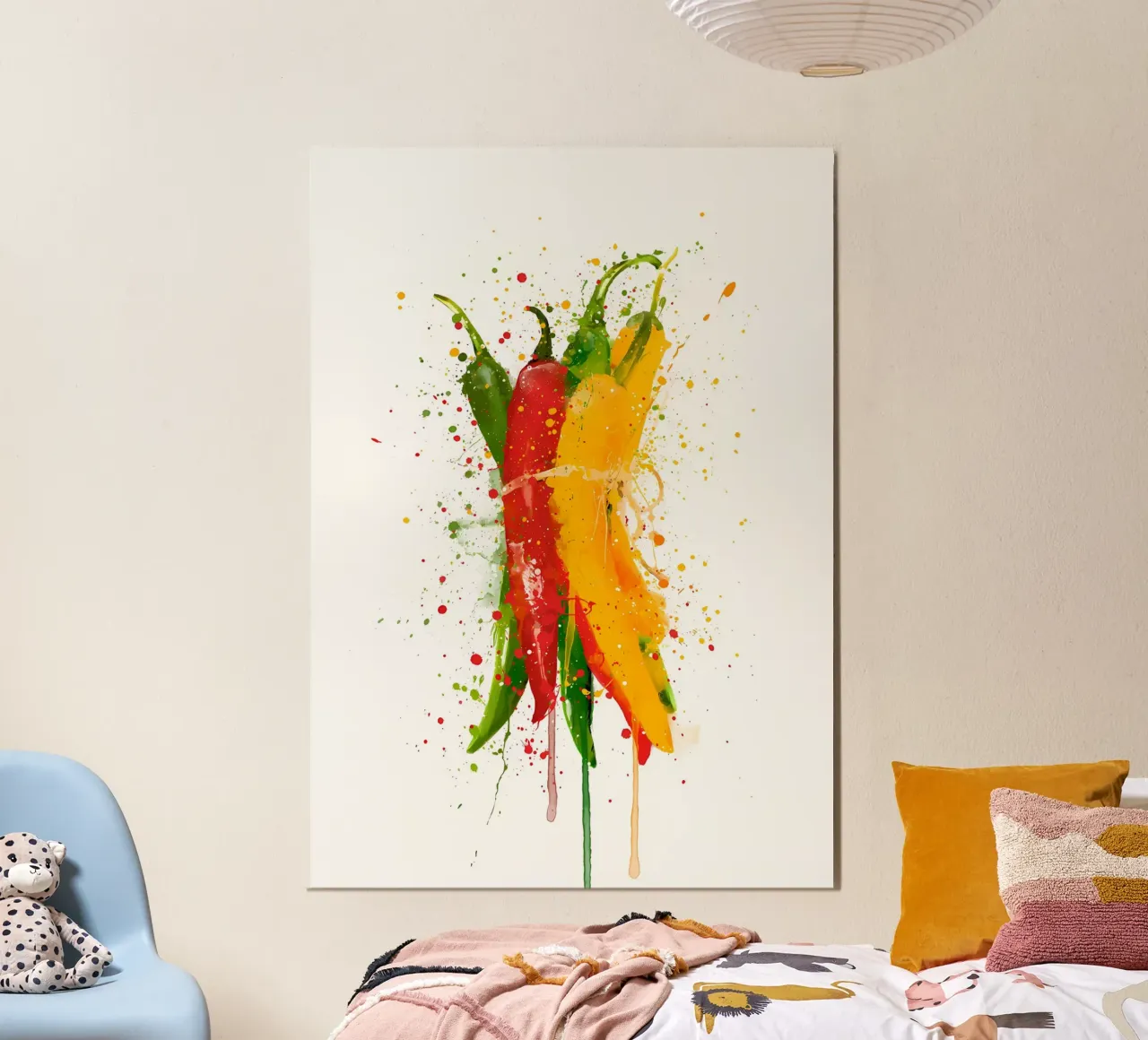 Chilli Bunch poster by Mimi