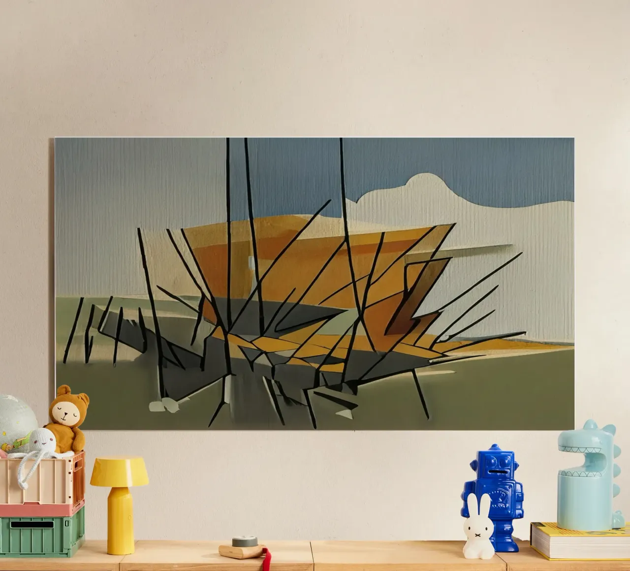 excursion_paysage_13 plexiglas de Abstract Art by LK
