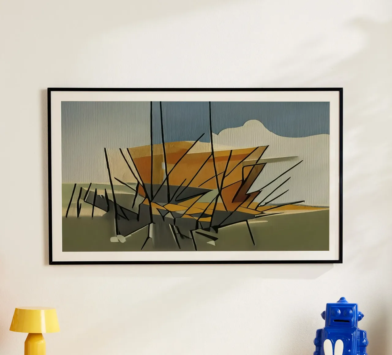 Escursione_paesaggio_13 poster da Abstract Art by LK