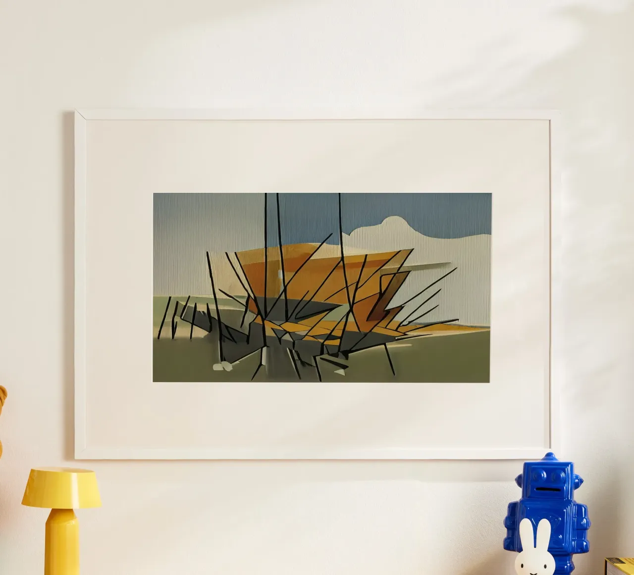 Escursione_paesaggio_13 poster da Abstract Art by LK