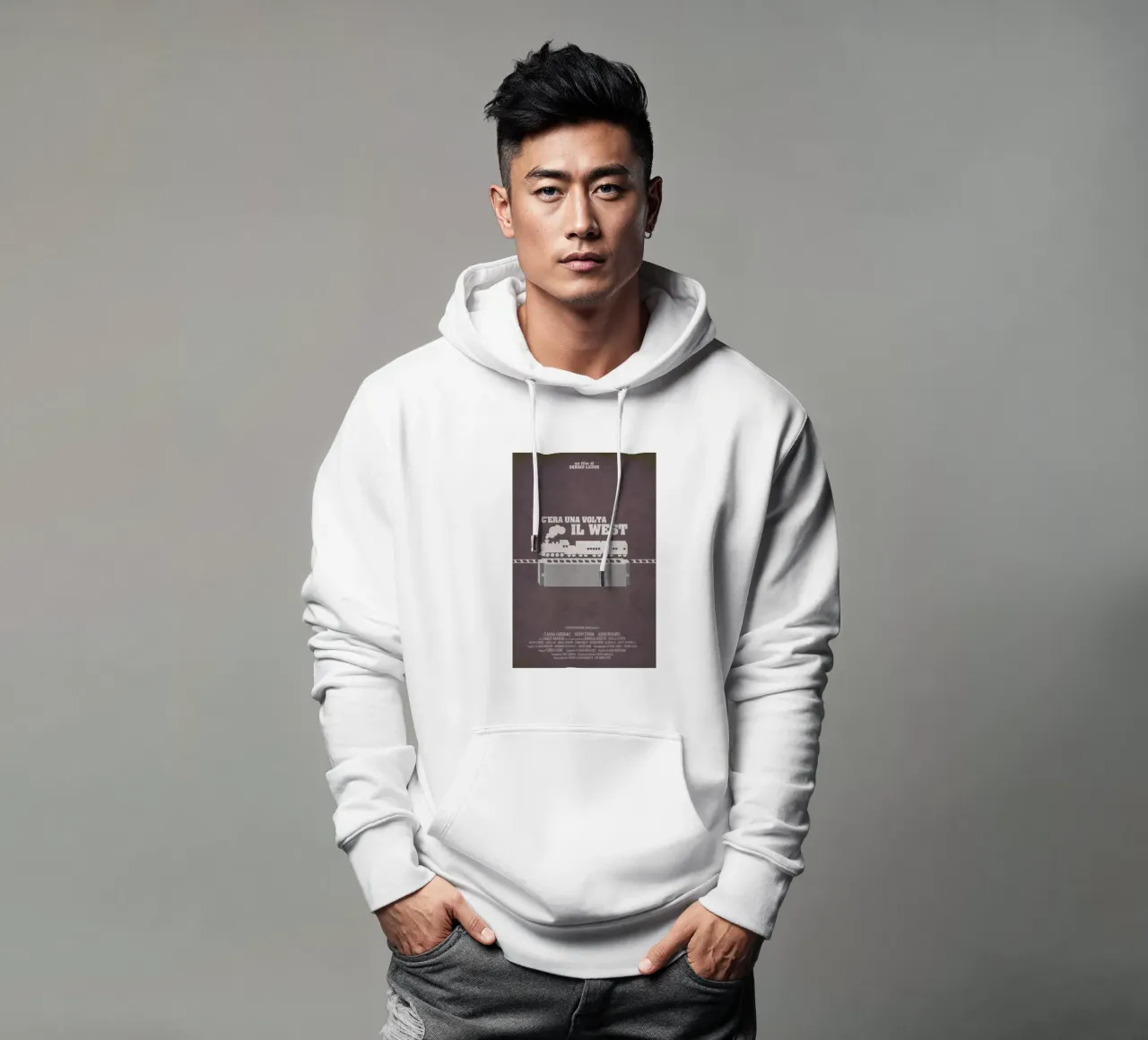 C'era Una Volta il West felpa con cappuccio da Federico Mancosu