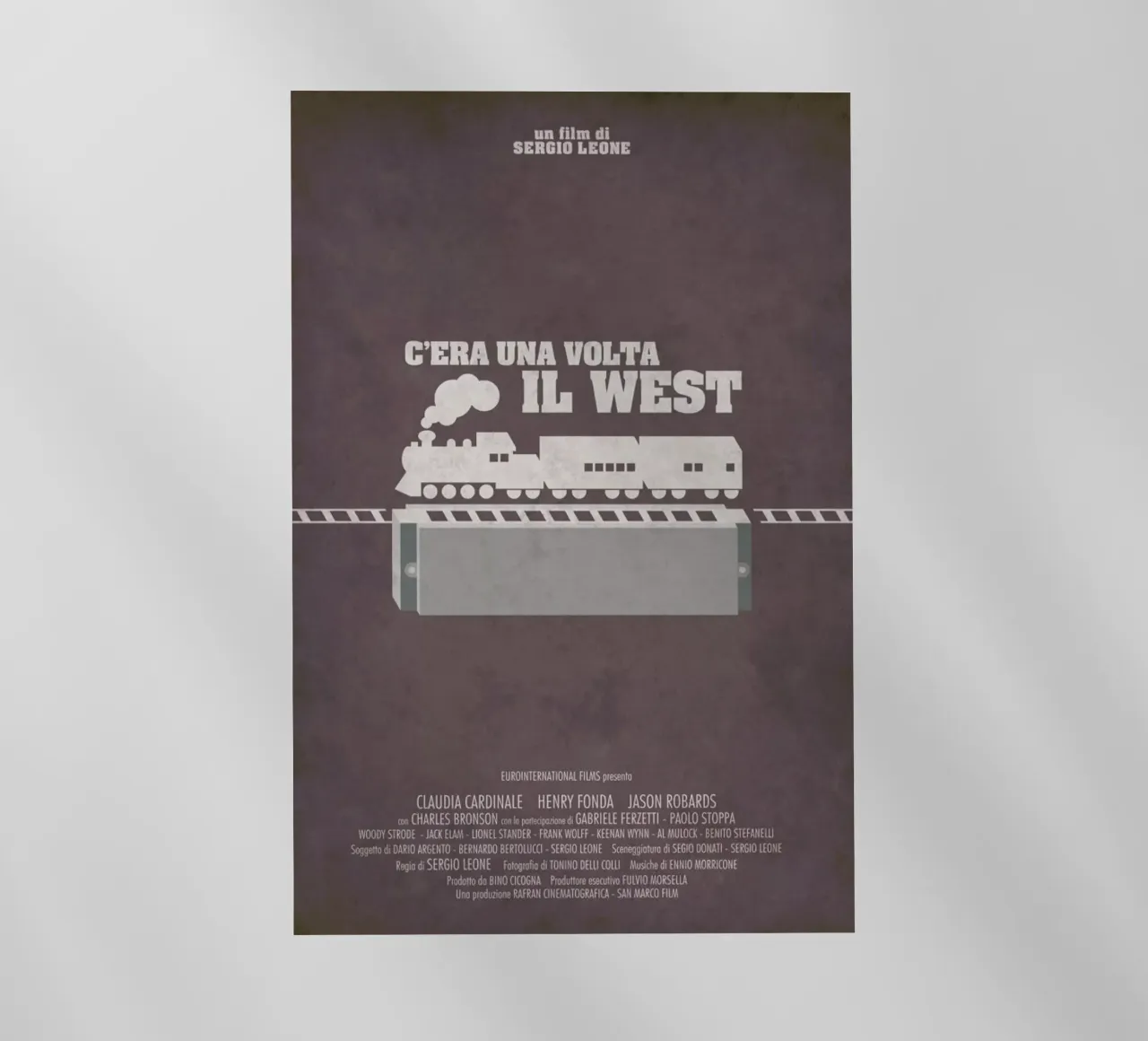 C'era Una Volta il West pellicola backlit da Federico Mancosu